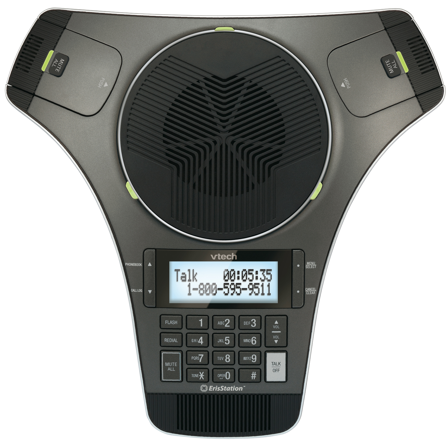 ErisStation® Conference Phone with Two Wireless Mics - view 5